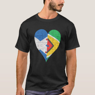T-shirt Drapeau écossais du Guyana