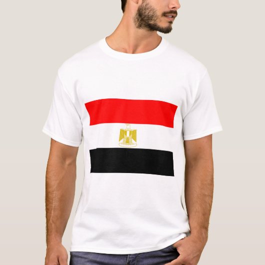 T-shirt Drapeau égyptien (Devant)