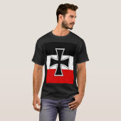 T-shirt Drapeau Empire allemand (Devant entier)