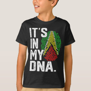 T-shirt Drapeau empreinte digitale graphique patriotique r