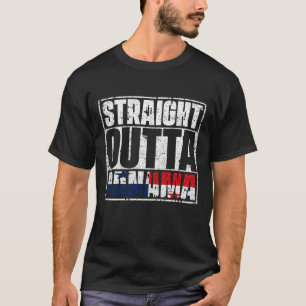 T-shirt Drapeau en bordure de Panama