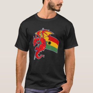T-shirt Drapeau épopé ghanéen Fier Afrique Ghana