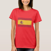 T-shirt Drapeau Espagne (Devant)
