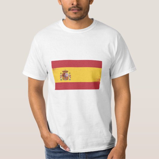 T-shirt Drapeau Espagne (Devant)