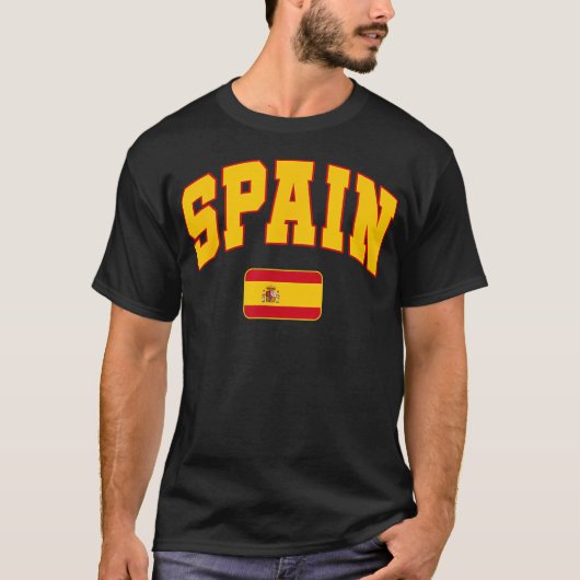 T-shirt Drapeau Espagne Espana (Devant)