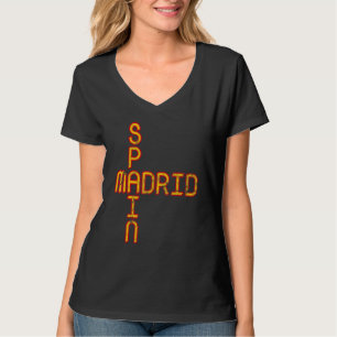 T-shirt Drapeau Espagne  Fierté Espagne  Voyage Vacances E