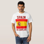 T-shirt Drapeau espagnol (Devant entier)