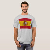 T-shirt Drapeau espagnol (Devant entier)