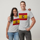 T-shirt Drapeau espagnol (Unisexe)