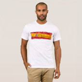T-shirt Drapeau espagnol (Devant entier)