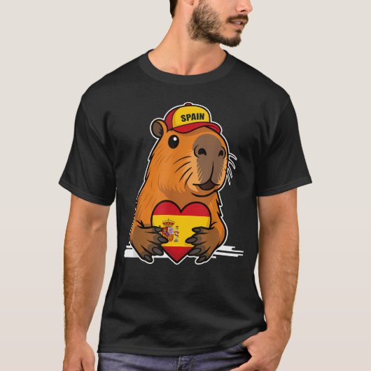 T-shirt Drapeau espagnol (Devant)
