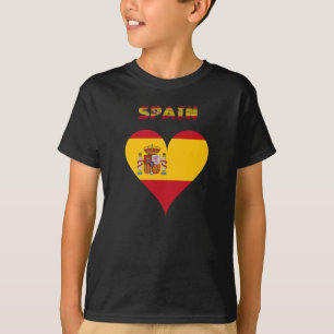 T-shirt Drapeau espagnol
