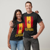 T-shirt Drapeau espagnol d'Espagne (Unisexe)