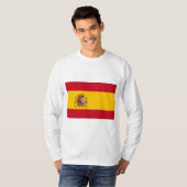 T-shirt Drapeau espagnol (Espagne) (Devant entier)