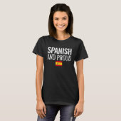 T-shirt Drapeau Espagnol Et Fière Espagne (Devant entier)