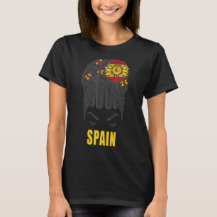 T-shirt Drapeau Espagnol Idée Pour Femmes & Enfants Espagn
