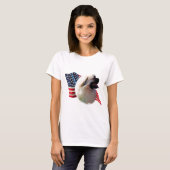 T-shirt Drapeau espagnol tibétain (Devant entier)