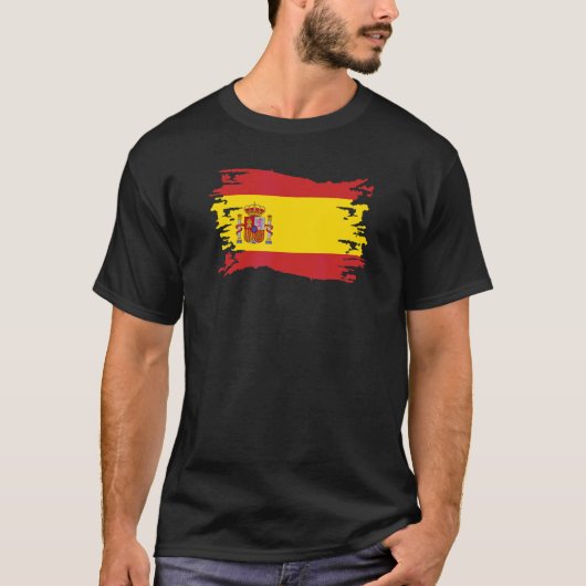T-shirt Drapeau España Hispania Ibérique (Devant)