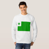 T-shirt Drapeau espéranto (Devant entier)