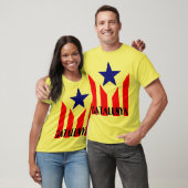 T-shirt Drapeau Estelada Catalanne (Unisexe)