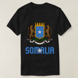 T-shirt Drapeau et blason de Somalie Patriotique