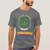 T-shirt Drapeau et blason des Comores Patriotique (Devant)