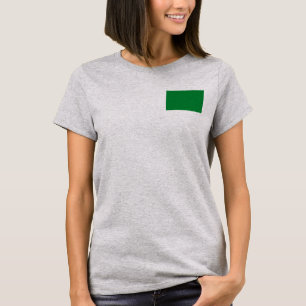 T-Shirt drapeau et carte de Libye dk