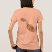 T-Shirt Drapeau et Carte de Malte (Dos)