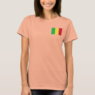 T-Shirt Drapeau et Carte du Mali