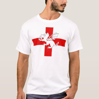 T-shirt Drapeau et dragon de l'Angleterre