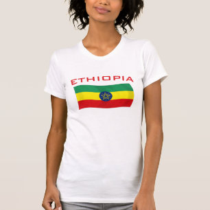 T-shirt Drapeau éthiopien 2