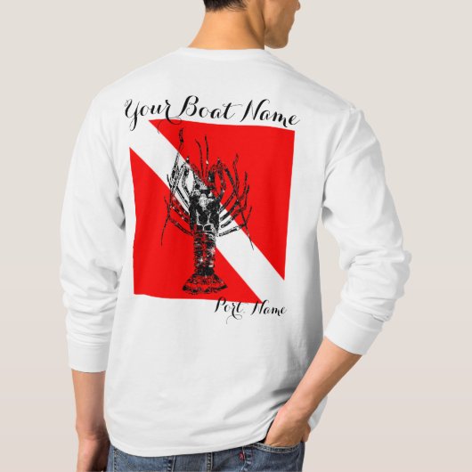 T-shirt Drapeau fait sur commande de piqué de nom de (Dos)