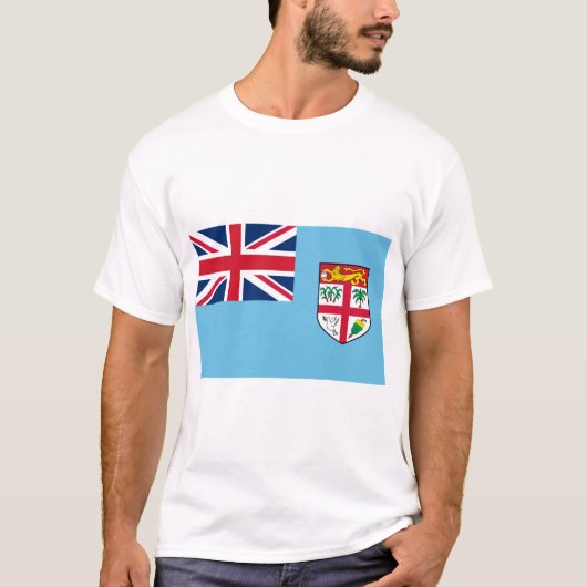 T-shirt Drapeau Fidji (Devant)