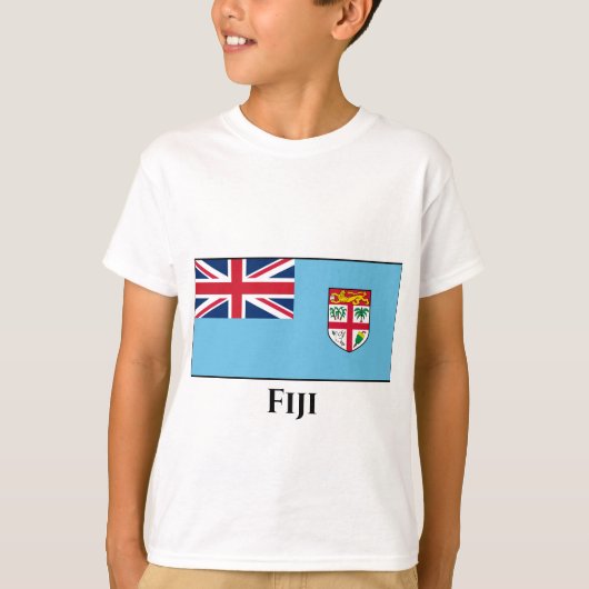 T-shirt Drapeau Fidji (Devant)