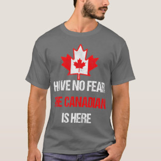T-shirt Drapeau Fière Canadien Fabriqué Au Canada Feuille