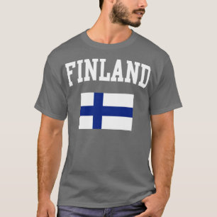 T-shirt Drapeau finlandais