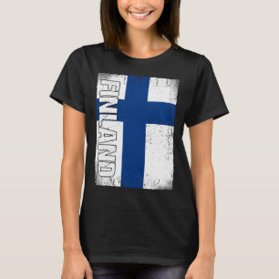 T-shirt Drapeau finlandais Finlande