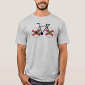 T-shirt Drapeau Floride Cyclisme (Devant)