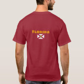 T-shirt Drapeau floridien, Drapeau de Floride (Dos)