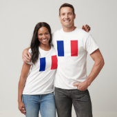 T-shirt Drapeau français (Unisexe)