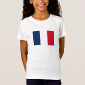 T-Shirt Drapeau français (Devant)