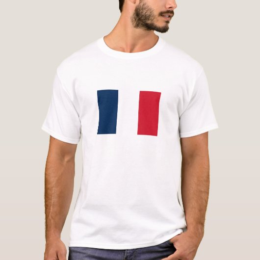 T-shirt Drapeau français (Devant)