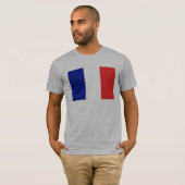 T-shirt Drapeau français (Devant entier)