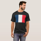 T-shirt Drapeau français (Devant entier)