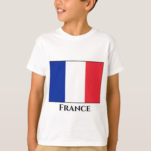 T-shirt Drapeau français (Devant)