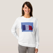 T-shirt Drapeau français (Devant entier)
