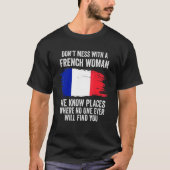 T-shirt Drapeau français (Devant)