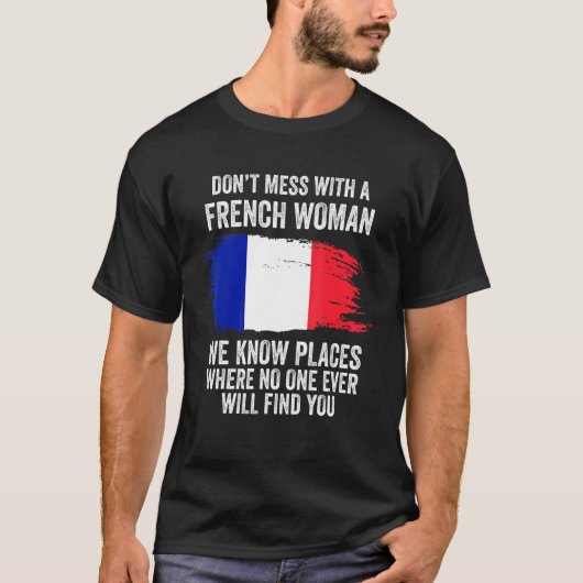 T-shirt Drapeau français (Devant)