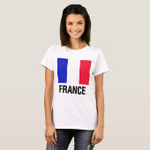 T-shirt Drapeau français (Devant entier)