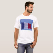 T-shirt Drapeau français (Devant entier)